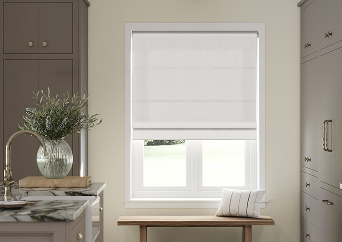Windermere, Oyster - Twist&Fit Roman Blind - Image 3